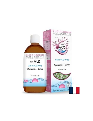 Кости и стави - Мед, Манган и Блатен тъжник POE N°10, 100 ml Propos’Nature