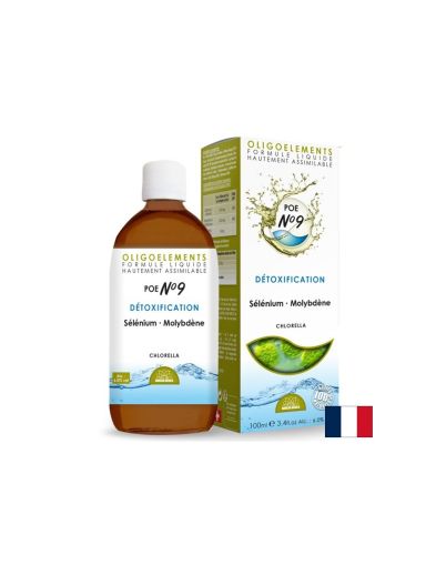 Детоксикация - Селен, Молибден и Хлорела POE N°9, 100 ml Propos’Nature