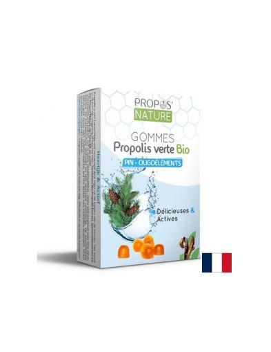 Зелен прополис с микроелементи и масло от бор, 40 желирани таблетки Propos’Nature