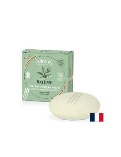 Сапун с масло от чаено дърво и зелена глина – за лице и тяло - Антибактериален и противогъбичен ефект, 105 g