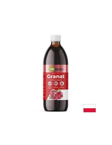 Сок от нар с каму-каму и натурален витамин С - Антиоксидант и тоник за енергия, 500 ml, 10 или 20 дози