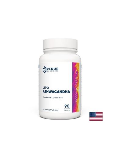 Стрес и добро настроение - Ашваганда (липозомна форма), 200 mg x 90 капсули