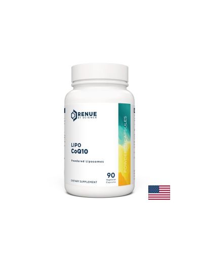 Мощен антиоксидант за здраво сърце - Коензим Q10 (липозомна форма) - Lipo CoQ10, 200 mg x 90 капсули