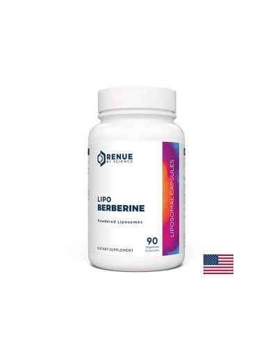 Контрол на кръвната захар и холестерола - Берберин (липозомна форма) - Lipo Berberine, 150 mg х 90 капсули