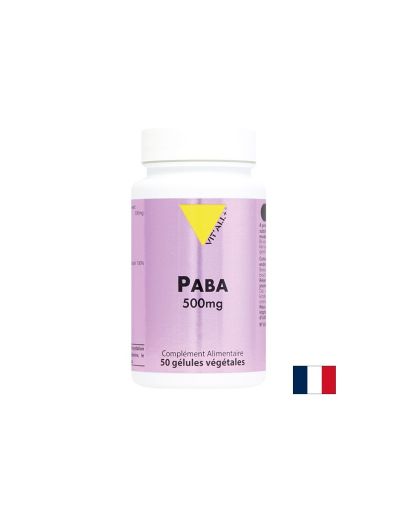 Коса и кожа - PABA (Параамино бензоена киселина), 500 mg х 50 капсули