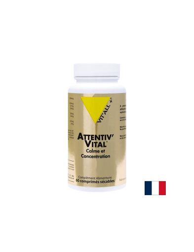 Формула за Памет и концентрация - Attentiv’ Vital, 60 таблетки