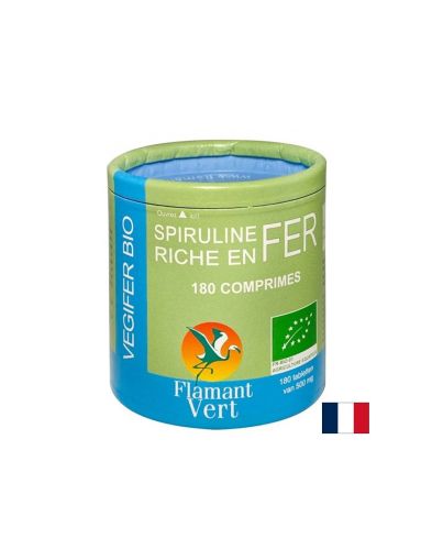 Анемия - Желязо 3 mg (от Спирулина Био), 180 таблетки