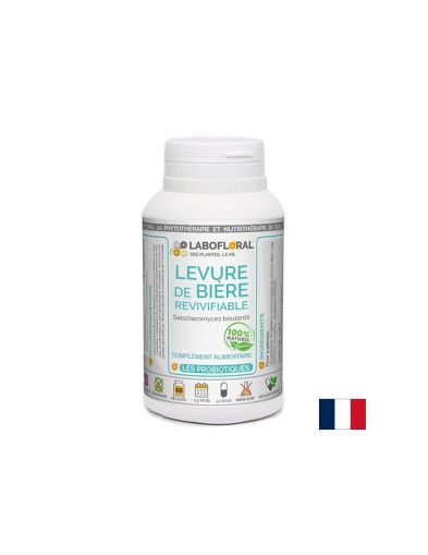 Имунитет и баланс на чревната микрофлора - Бирена мая с живи дрожди, 470 mg х 50 капсули