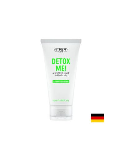 Маска за лице с активен въглен Detox Me, 50 ml