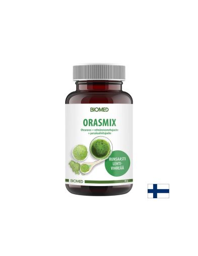 Пшенична трева, пшеничен зародиш и броколи - Антиоксидантен и антиейджинг комплекс Orasmix, 80 g, прах