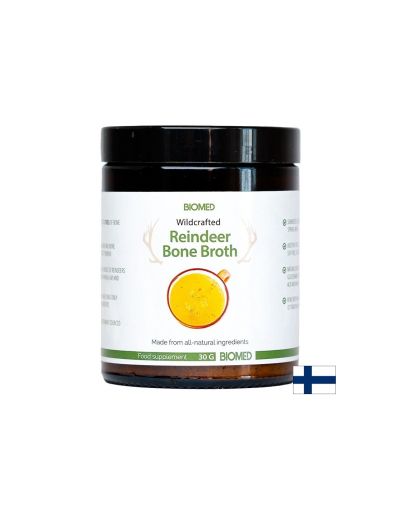 Костен бульон от финландски северен елен (лиофилизиран), 30 g, прах