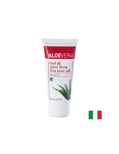 Гел за ръце и тяло с Алое Вера с масло от чаено дърво БИО, 100 ml