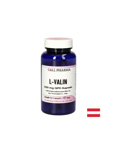 Мускулна функция - L-Валин, 500 mg х 60 капсули