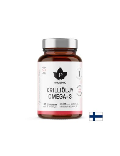 В подкрепа на сърцето и мозъка - Крил (масло), 60 софтгел капсули