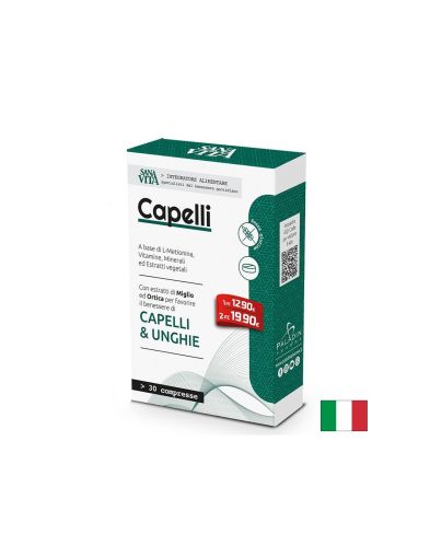 Формула за Коса, Кожа и Нокти - Sanavita Capelli, 30 таблетки