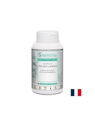 Кръвоносни съдове - Френски морски бор (кора), 80 mg х 60 капсули