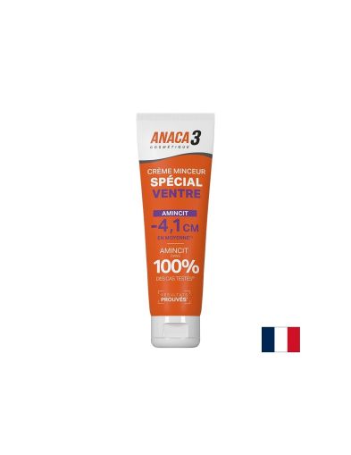 Крем за намаляване обиколката на талията Анака3 - С капсаицин и екстракт от броколи (кълнове), 150 ml