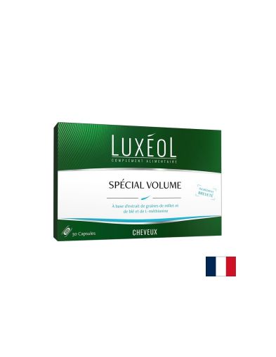 За плътност и обем на косата - Luxéol формула, 30 капсули