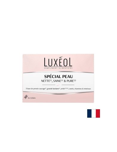 Сияйна и свежа кожа – за избистряне на тена - Luxéol формула, 60 капсули