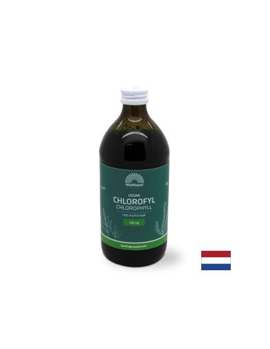 Детоксикация - Хлорофил, 100 mg x 500 ml, с аромат на мента