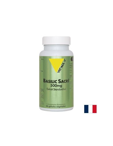 Стрес и добро настроение - Свещен босилек (Тулси), 500 mg х 60 капсули