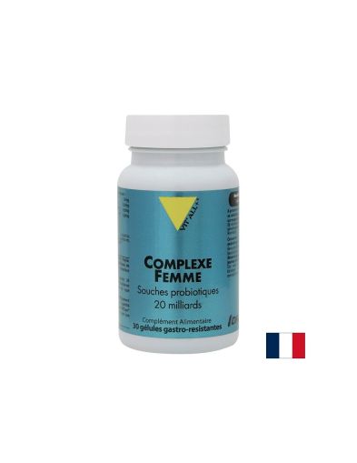 Пробиотик за жени, 20 млрд. активни пробиотици х 30 стомашно-устойчиви капсули
