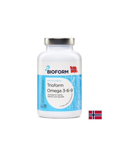 Омега 3-6-9 (oт рибено масло, норвежко тюленово масло и масло от вечерна иглика), 120 софтгел капсули