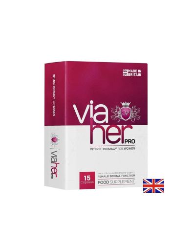 Афродизиак за жени Via Her Pro (intense intimancy for women) 15 капсули