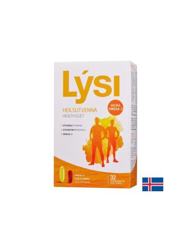 Омега-3 & Мултивитамини - Сила за имунитета, нервната система, сърцето и очите, Дуо опаковка, 4 блистера х 16 капсули