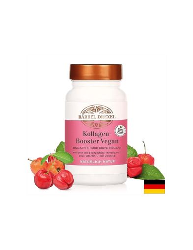 Веган колаген бустер - Красива кожа, здрави кости и стави, 90 таблетки за смучене