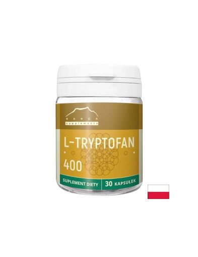 Стрес и безсъние - L-Триптофан, 400 mg х 30 капсули