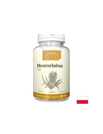 Добро храносмилане - Бромелаин, 500 mg х 100 капсули