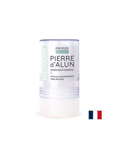 Френски натурален рол-он с алунит – Дълготрайна свежест с алое и флорална вода, 115 g