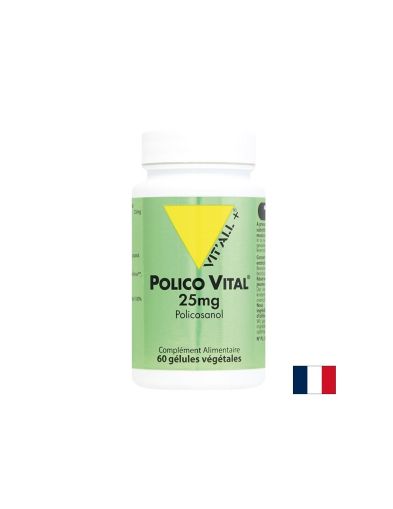 За нормални нива на холестерола - Поликозанол Polico Vital®, 25 mg х 60 капсули