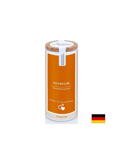 Мъжка формула за хормонален баланс и потентност - С трибулус, глутатион, цинк и витамини, 290 капсули за 145 дни прием