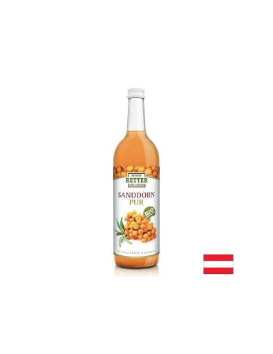 Био сок от морски зърнастец, 750 ml