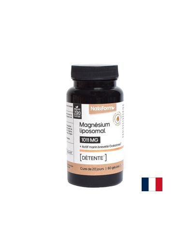 Мускулна, сърдечна и нервна система - Магнезий (липозомен) 65 mg  + рибни пептиди, 60 капсули