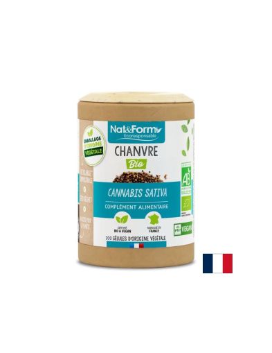 Стрес и добро настроение - Конопено семе БИО, 295 mg х 200 капсули