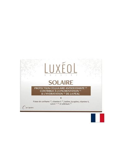 Формула за равномерен тен - Luxéol Solaire, 30 капсули