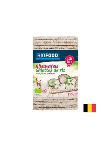 Оризовки с киноа (с ниско съдържание на сол), БИО, 130 g