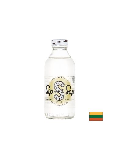 Детоксикация и тонус - Био брезов сок с джинджифил и лайм, 330 ml