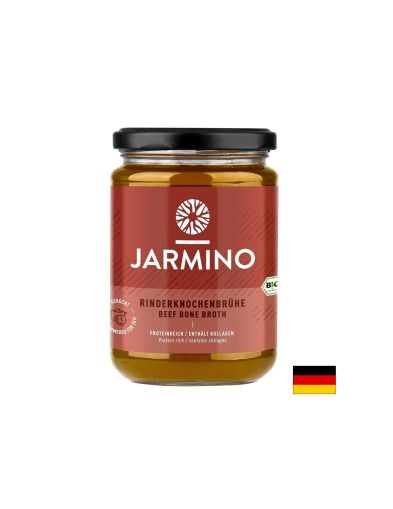 Говежди костен бульон БИО – богат на протеин и колаген - С доматена паста, зеленчуци, подправки и каменна сол, 350 ml