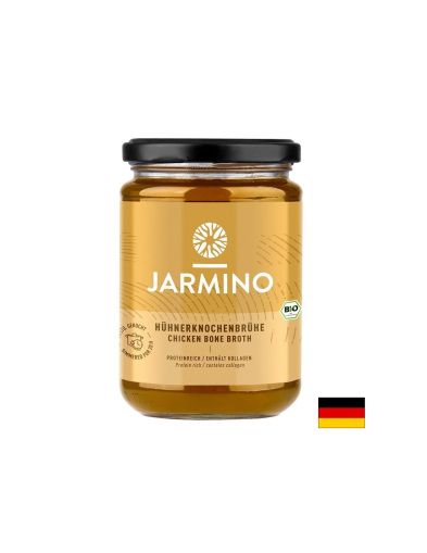 Пилешки костен бульон, БИО – богат на протеин и колаген - С подправки и каменна сол, 350 ml