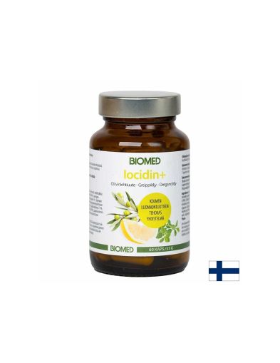 Маслина, грейпфрут и риган – сърдечно и имунно здраве, Iocidin+, 60 капсули