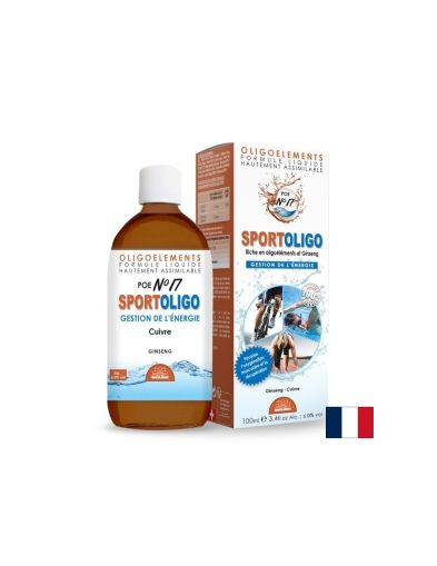 Азиатски женшен + Мед - Sportoligo POE N°17, 100 ml