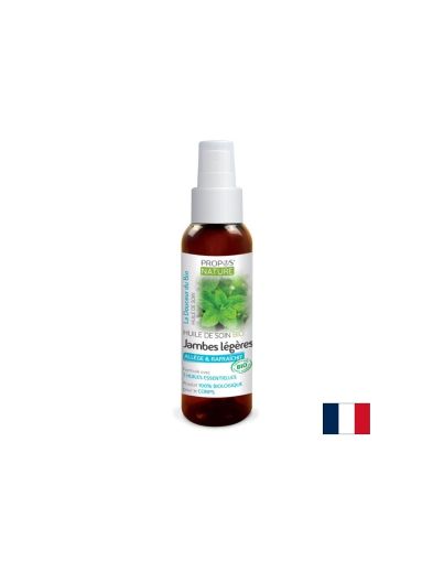 Тонизиращ спрей за уморени крака и глезени с етерични масла, БИО, 100 ml