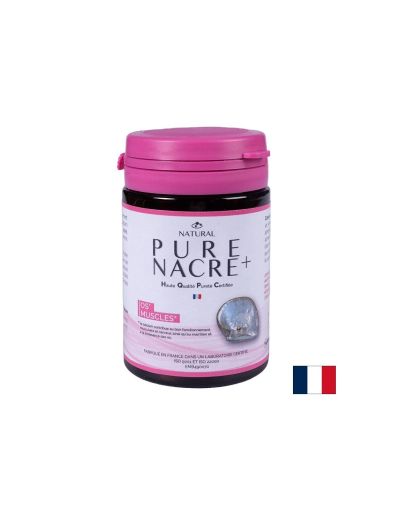 Седеф от перлена стрида за костите, ставите и кожата, 800 mg, 30 капсули