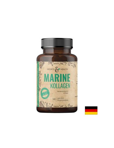 Красива кожа - здрави стави - Морски колаген, 140 капсули