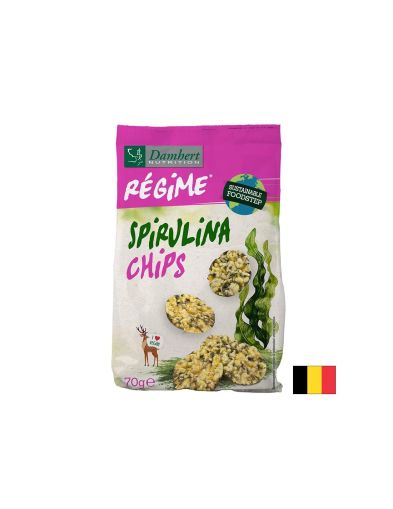 Диетичен чипс от спирулина, 70 g