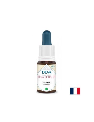 При безпокойство и натрапчиви мисли - Трепетлика, капки по метода на Бах, 15 ml